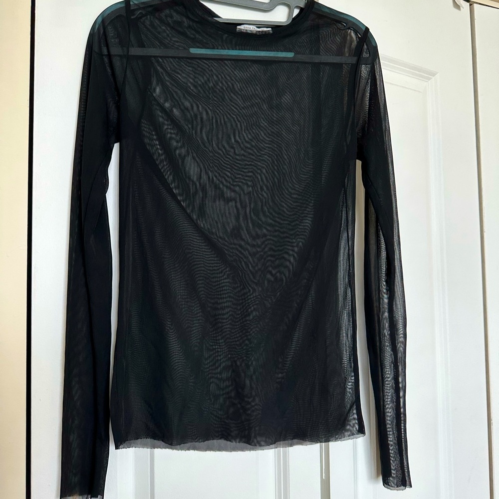 Shear blouse